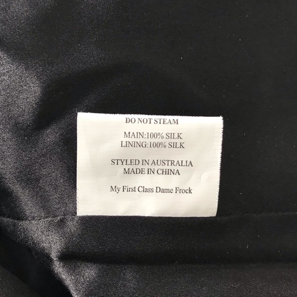 ALANNAH HILL "My First Class Dame Frock" 100% Silk - Picture 14 of 16